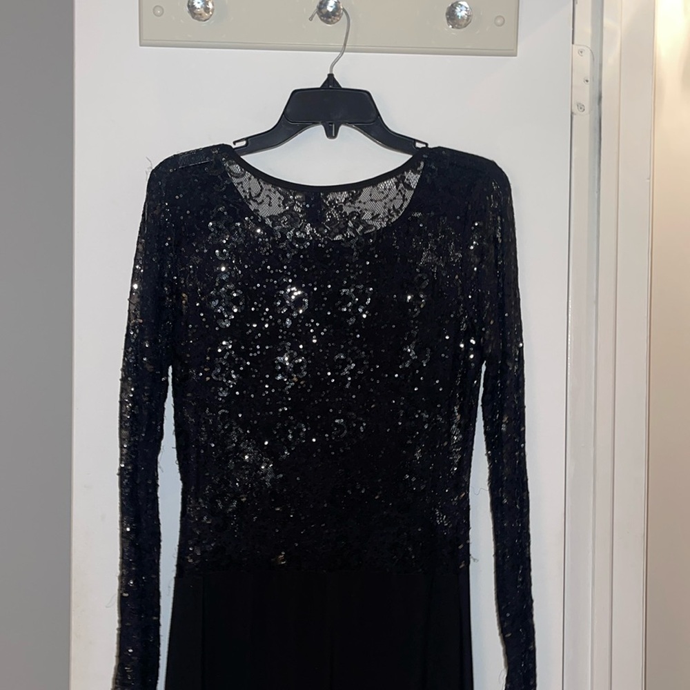 Windsor black sequence dress size small